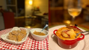 Escondidinho tradicional e Mini Churros